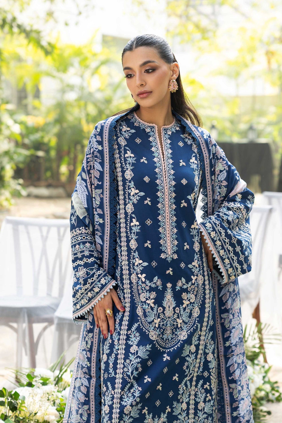 Akbar Aslam | Elaria RTW Lawn 26 | Cielle - by Libasekhas UK - Registered Vendor of : Akbar Aslam - 100% Original Designer Dress