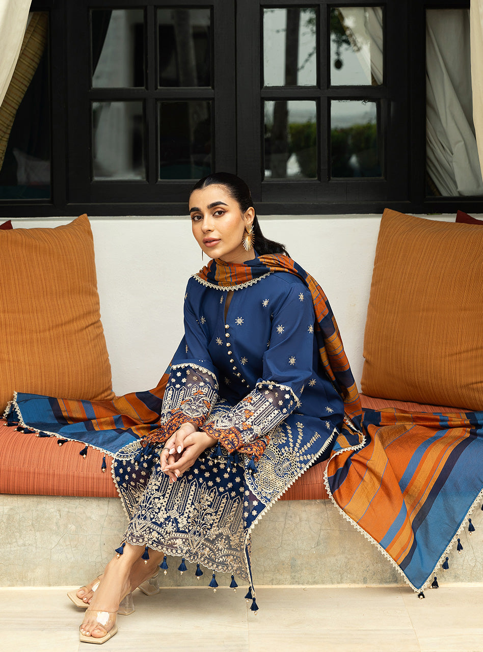 Zainab Chottani | Chikankari 25 | Elma - 3B - by - Libasekhas UK - Registered Vendor of : Zainab Chottani - 100% Original Designer Dresss