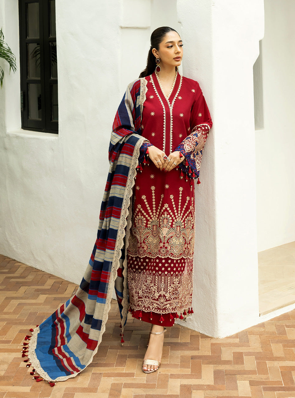 Zainab Chottani | Chikankari 25 | Elma - 3A - by - Libasekhas UK - Registered Vendor of : Zainab Chottani - 100% Original Designer Dresss