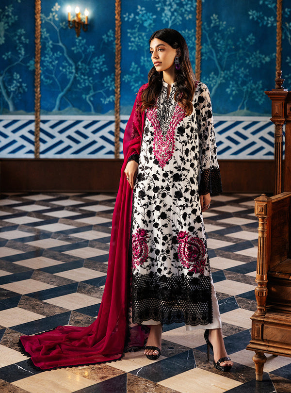 Zainab Chottani | Ramadan Edit 25 | Ivory Symphony - by - Libasekhas UK - Registered Vendor of : Zainab Chottani - 100% Original Designer Dresss