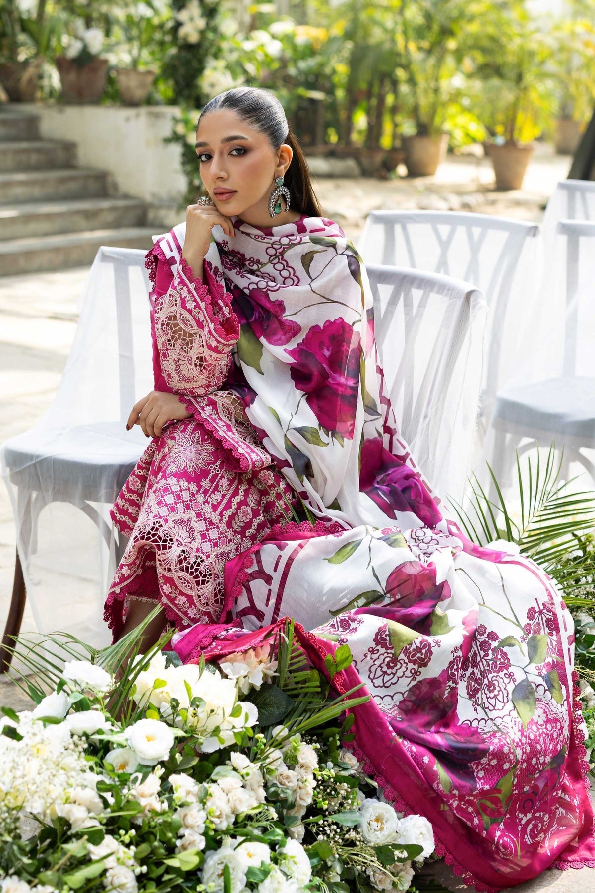 Akbar Aslam | Elaria RTW Lawn 26 | Evania - by Libasekhas UK - Registered Vendor of : Akbar Aslam - 100% Original Designer Dress