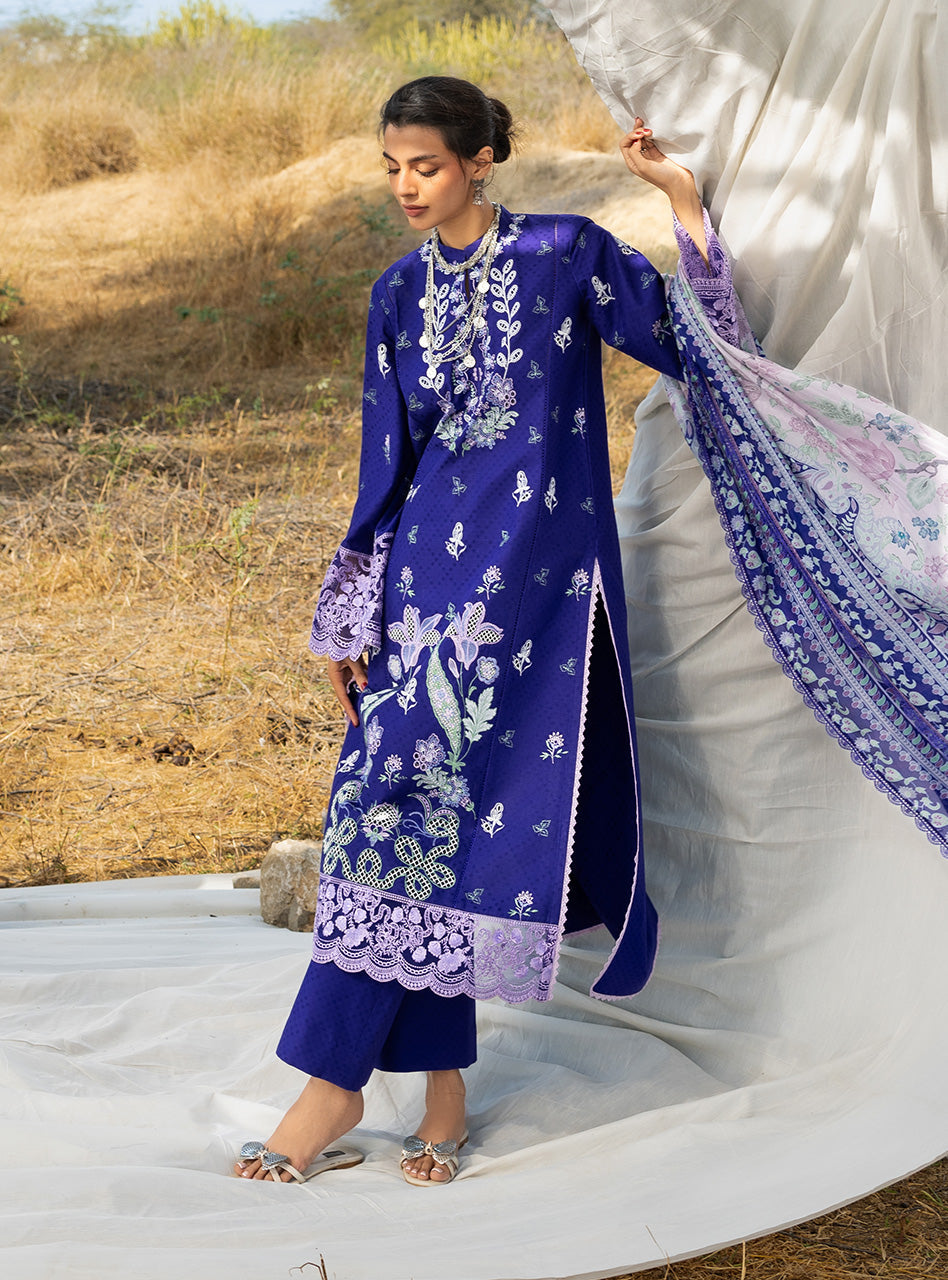 Zainab Chottani | Spring Summer Lawn 26 | Viola - by Libasekhas UK - Registered Vendor of : Zainab Chottani - 100% Original Designer Dress