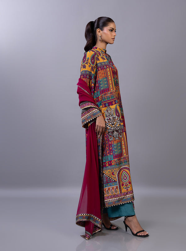 Zainab Chottani | Ramadan Edit 26 | Mirage Long Shirt - by Libasekhas UK - Registered Vendor of : Zainab Chottani - 100% Original Designer Dress