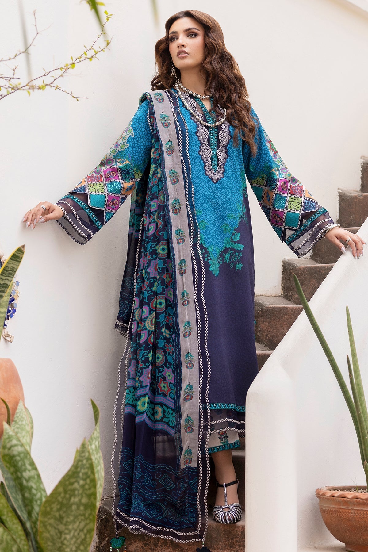 Charizma | Andaaz Lawn 26 | CAD6-03 - by Libasekhas UK - Registered Vendor of : Charizma - 100% Original Designer Dress