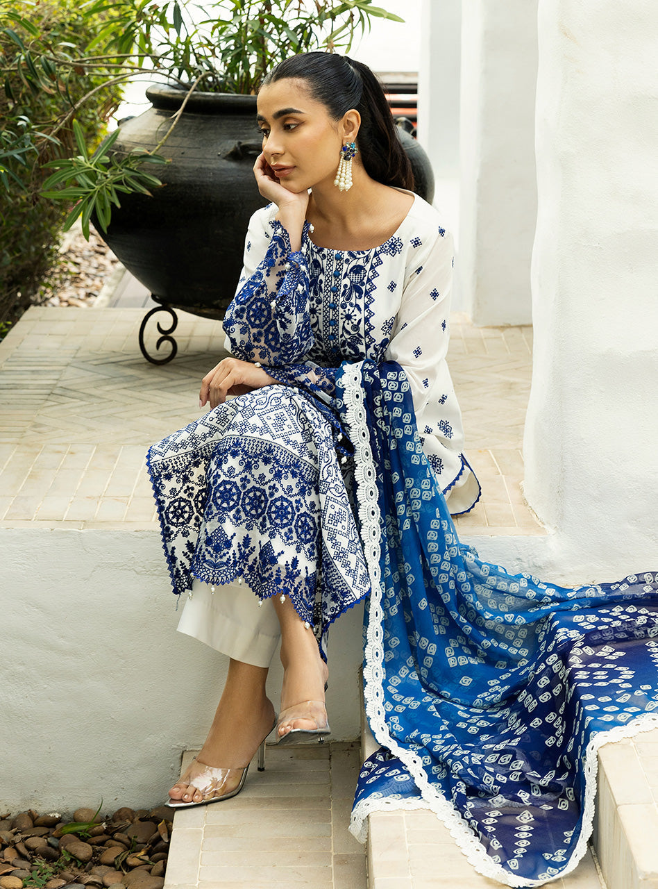 Zainab Chottani | Chikankari 25 | Reem - 8A - by - Libasekhas UK - Registered Vendor of : Zainab Chottani - 100% Original Designer Dresss