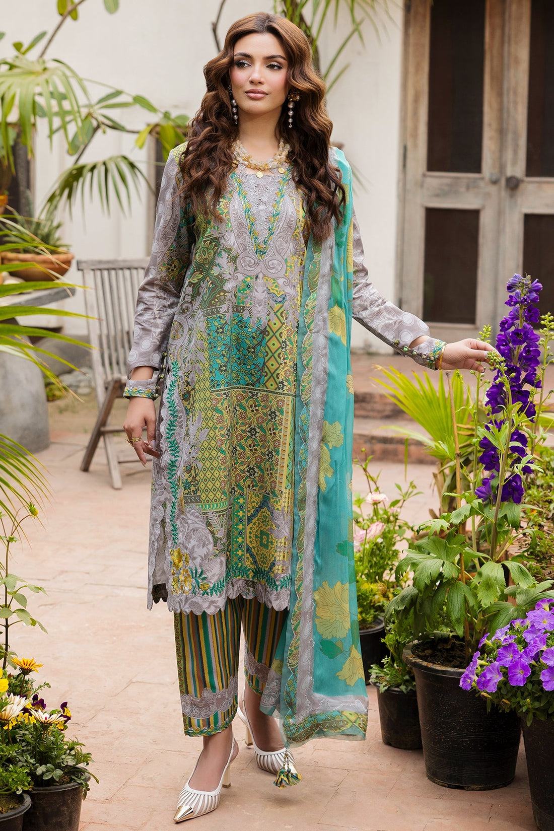 Charizma | Andaaz Lawn 26 | CAD6-06 - by Libasekhas UK - Registered Vendor of : Charizma - 100% Original Designer Dress