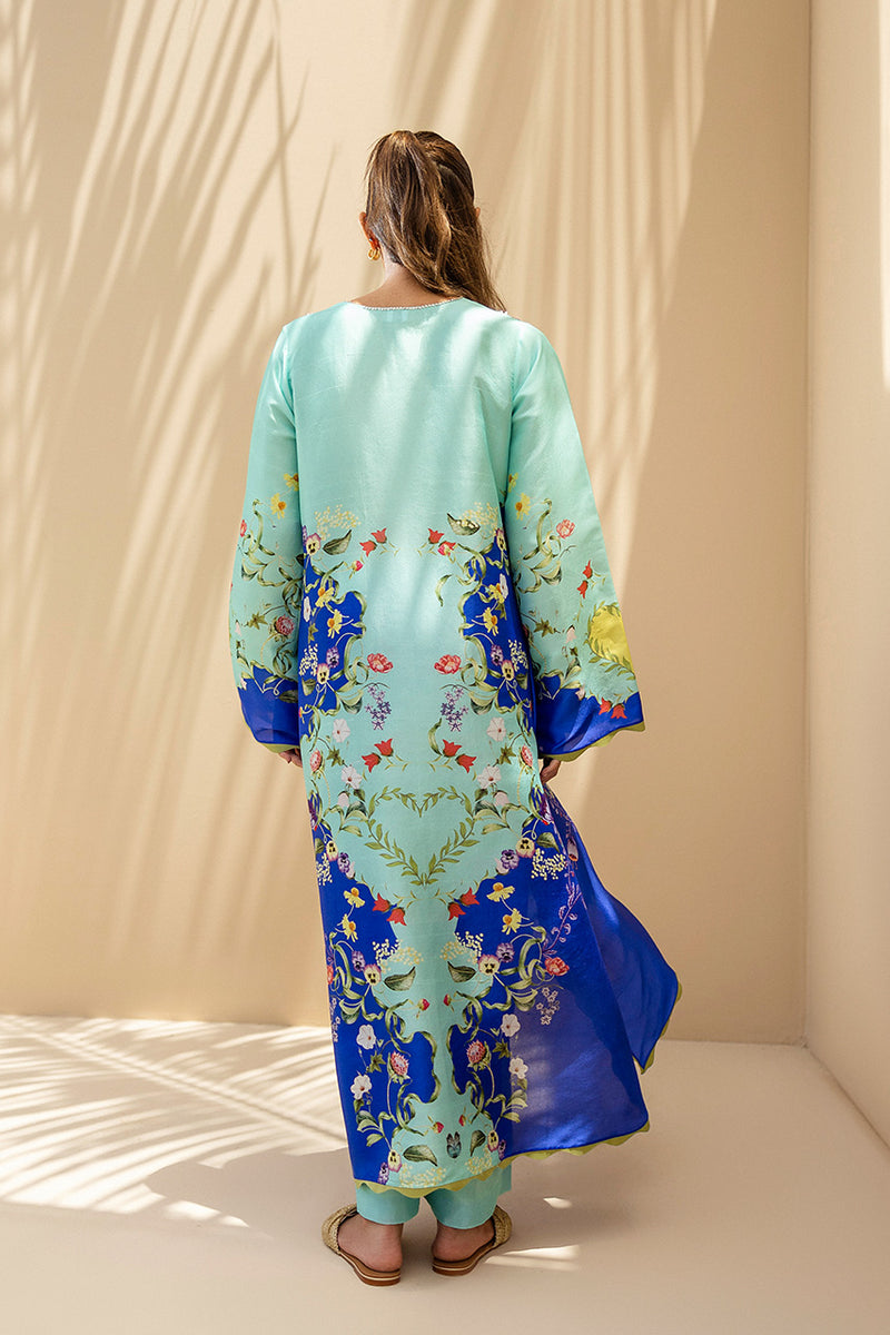 Sania Maskatiya | Mirra Luxury Pret 25 | Risa (B) - by Libasekhas UK - Registered Vendor of : Sania Maskatiya - 100% Original Designer Dress