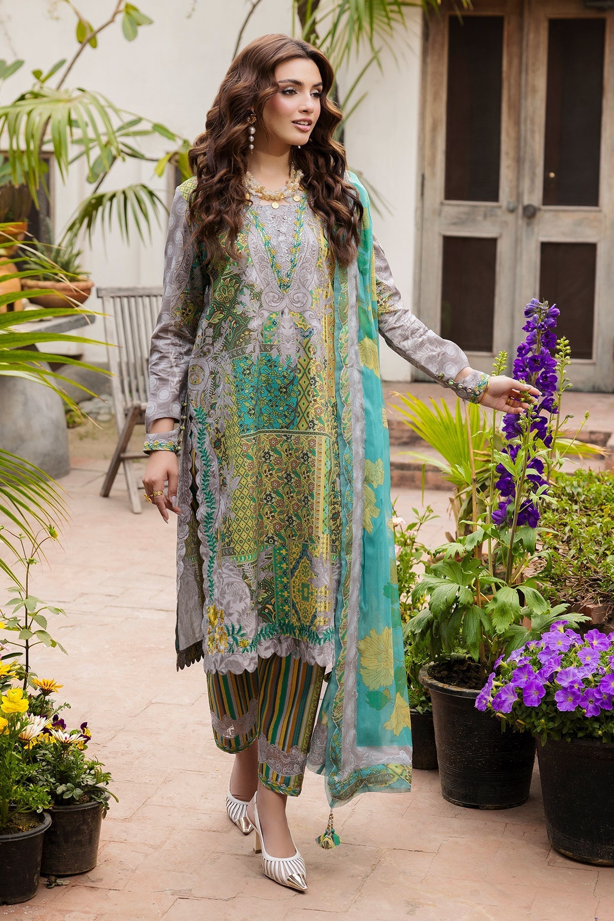 Charizma | Andaaz Lawn 26 | CAD6-06 - by Libasekhas UK - Registered Vendor of : Charizma - 100% Original Designer Dress
