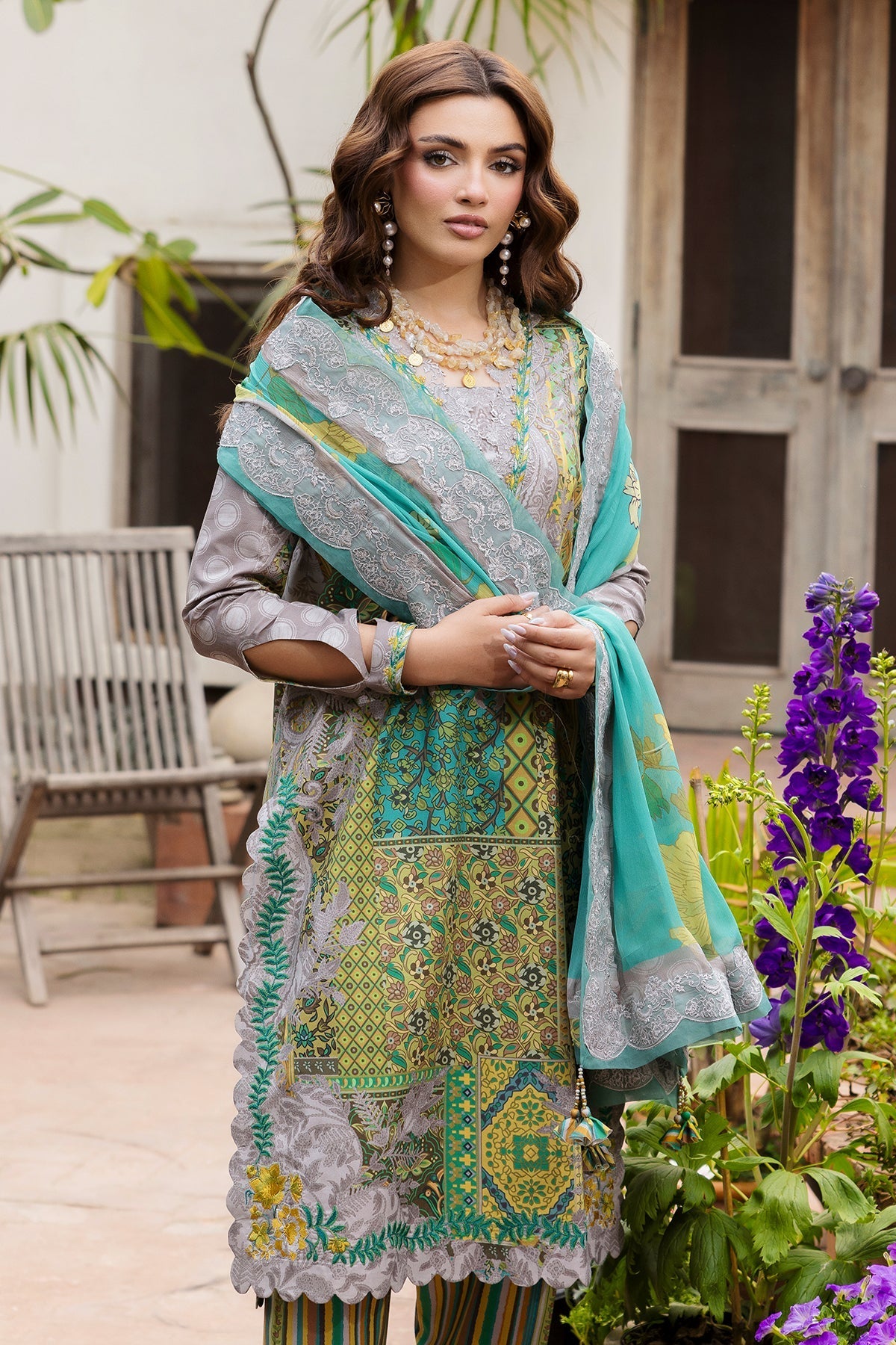Charizma | Andaaz Lawn 26 | CAD6-06 - by Libasekhas UK - Registered Vendor of : Charizma - 100% Original Designer Dress