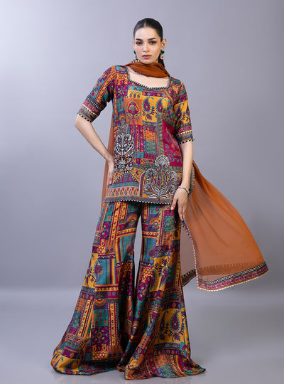 Zainab Chottani | Ramadan Edit 26 | Mirage flared - by Libasekhas UK - Registered Vendor of : Zainab Chottani - 100% Original Designer Dress