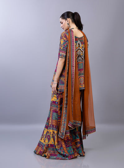 Zainab Chottani | Ramadan Edit 26 | Mirage flared - by Libasekhas UK - Registered Vendor of : Zainab Chottani - 100% Original Designer Dress