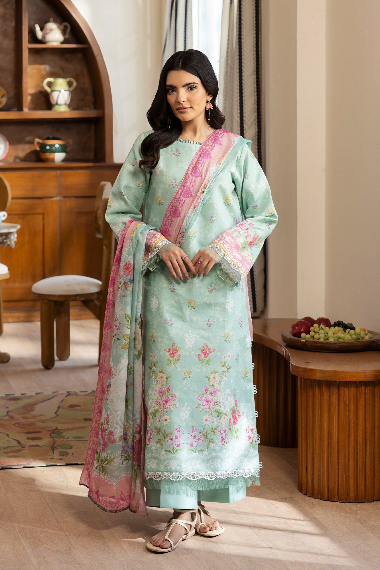 Rajbari | Nissa Exclusive Summer Prints | 12 - by Libasekhas UK - Registered Vendor of : Rajbari - 100% Original Designer Dress