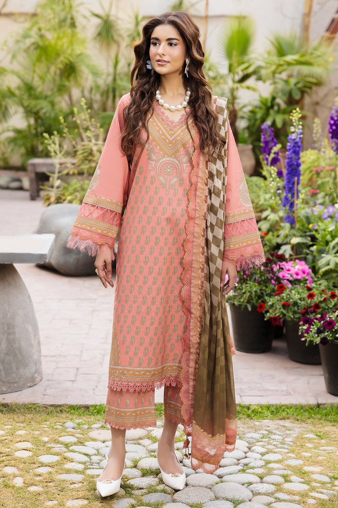 Charizma | Andaaz Lawn 26 |  CAD6-07 - by Libasekhas UK - Registered Vendor of : Charizma - 100% Original Designer Dress