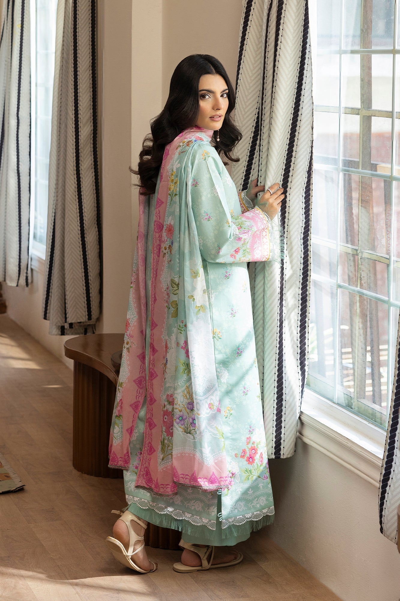 Rajbari | Nissa Exclusive Summer Prints | 12 - by Libasekhas UK - Registered Vendor of : Rajbari - 100% Original Designer Dress