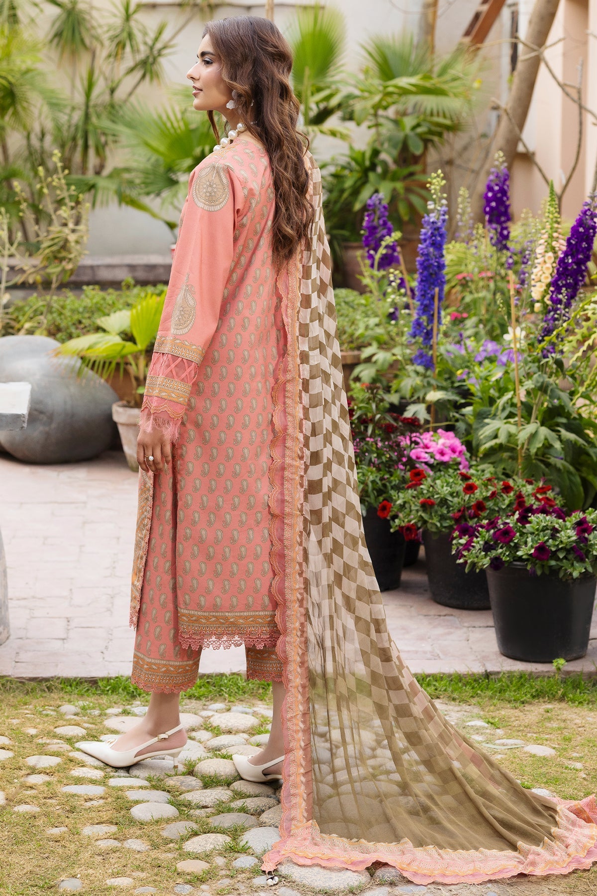 Charizma | Andaaz Lawn 26 |  CAD6-07 - by Libasekhas UK - Registered Vendor of : Charizma - 100% Original Designer Dress