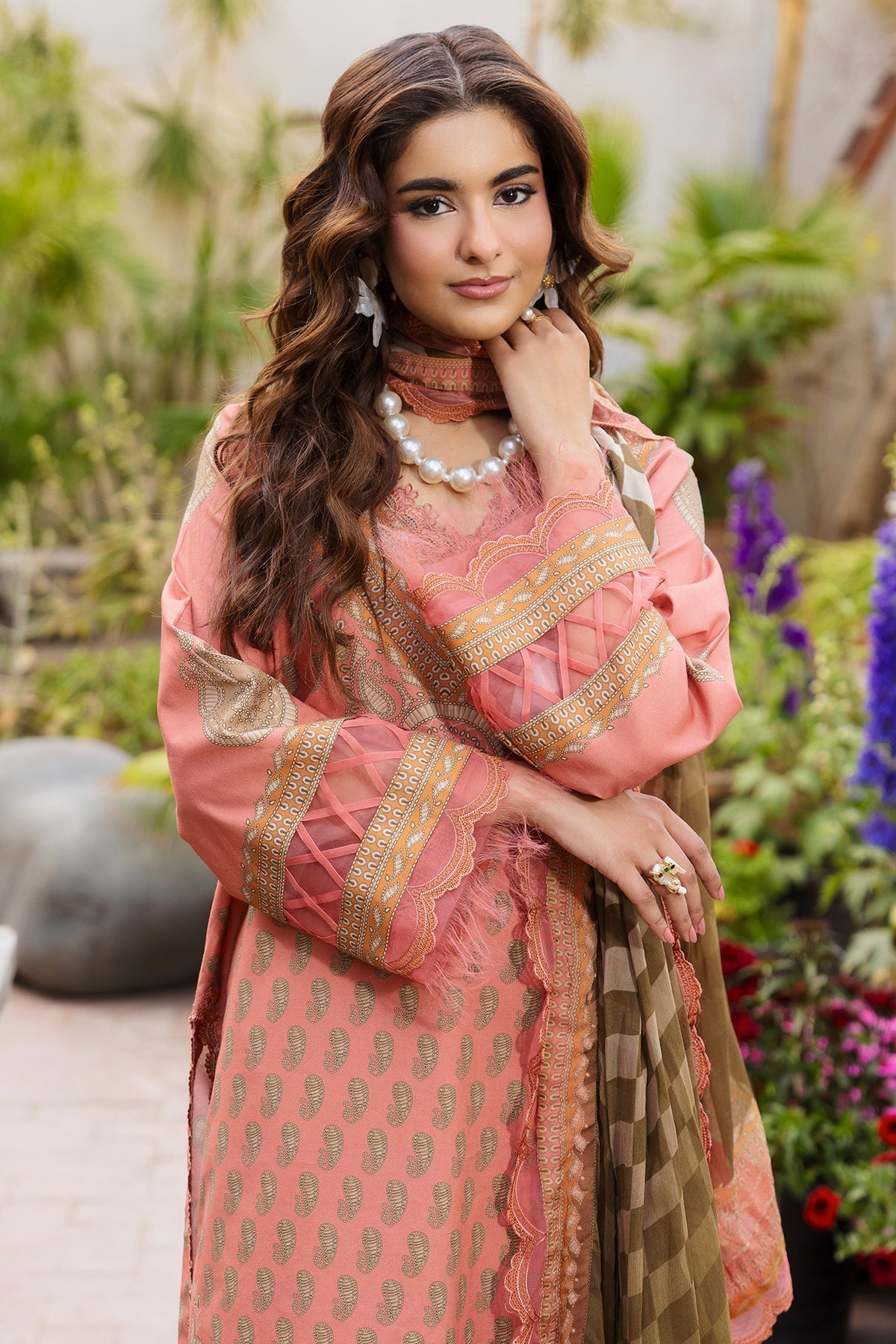 Charizma | Andaaz Lawn 26 |  CAD6-07 - by Libasekhas UK - Registered Vendor of : Charizma - 100% Original Designer Dress