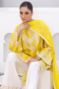 Charizma | Festive Pret | 3-PC Embroidered Raw-Silk CMA-6-410 - by Libasekhas UK - Registered Vendor of : Charizma - 100% Original Designer Dress