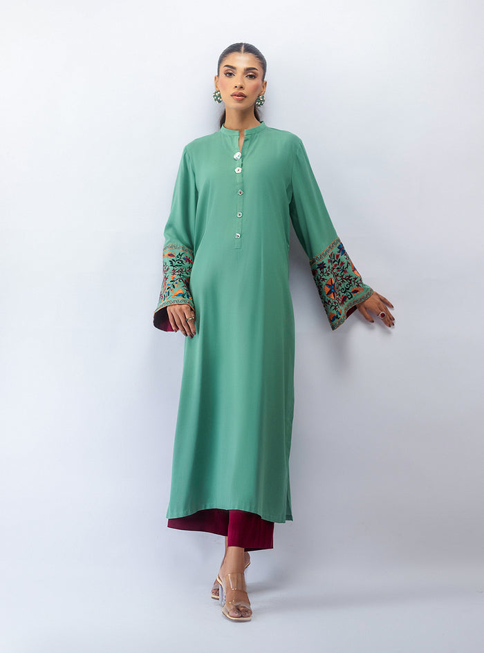 Zainab Chottani | Aara Moonsoon Edit | Mint Escape - by Libasekhas UK - Registered Vendor of : Zainab Chottani - 100% Original Designer Dress