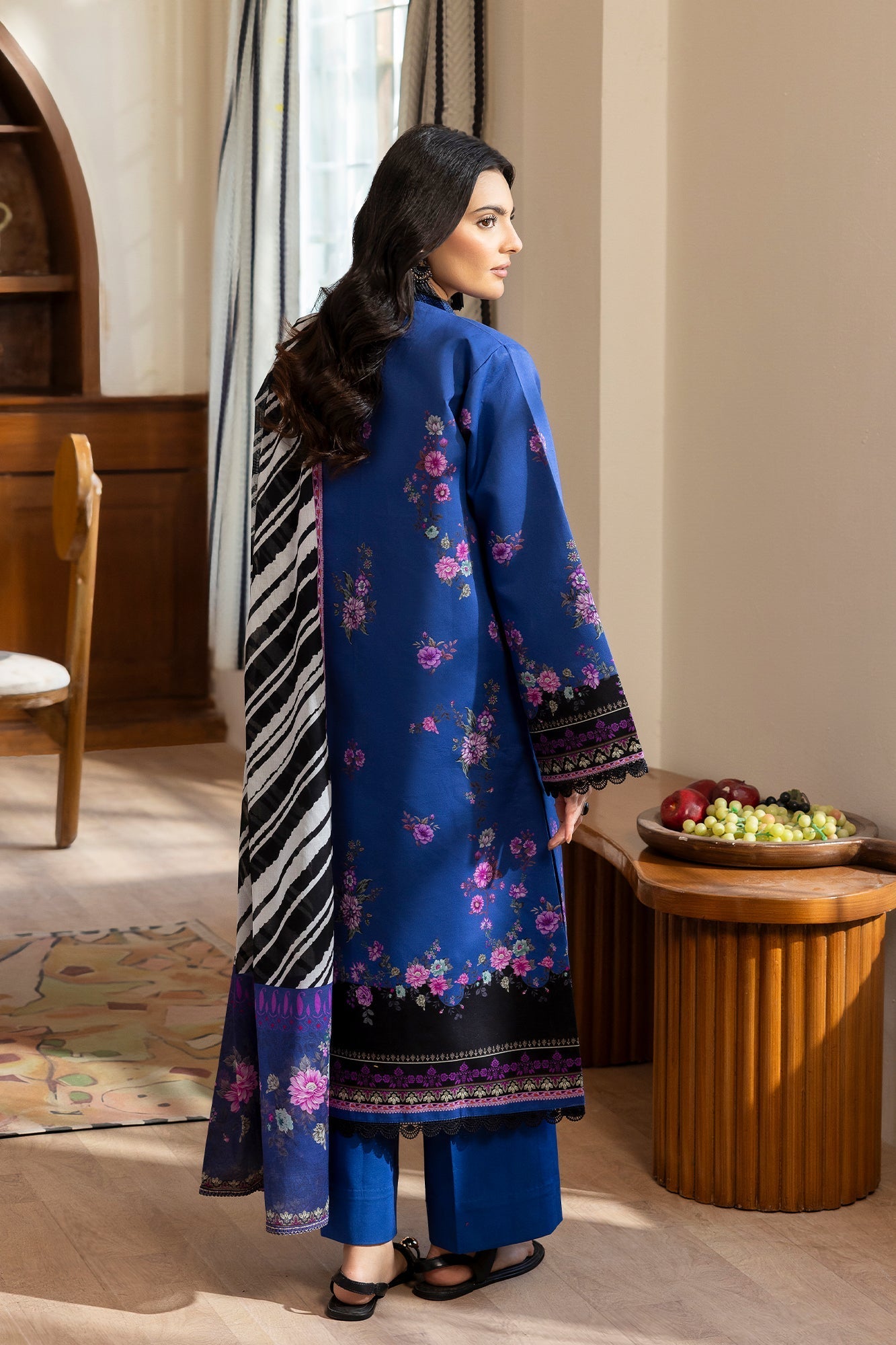 Rajbari | Nissa Exclusive Summer Prints | 07 - by Libasekhas UK - Registered Vendor of : Rajbari - 100% Original Designer Dress