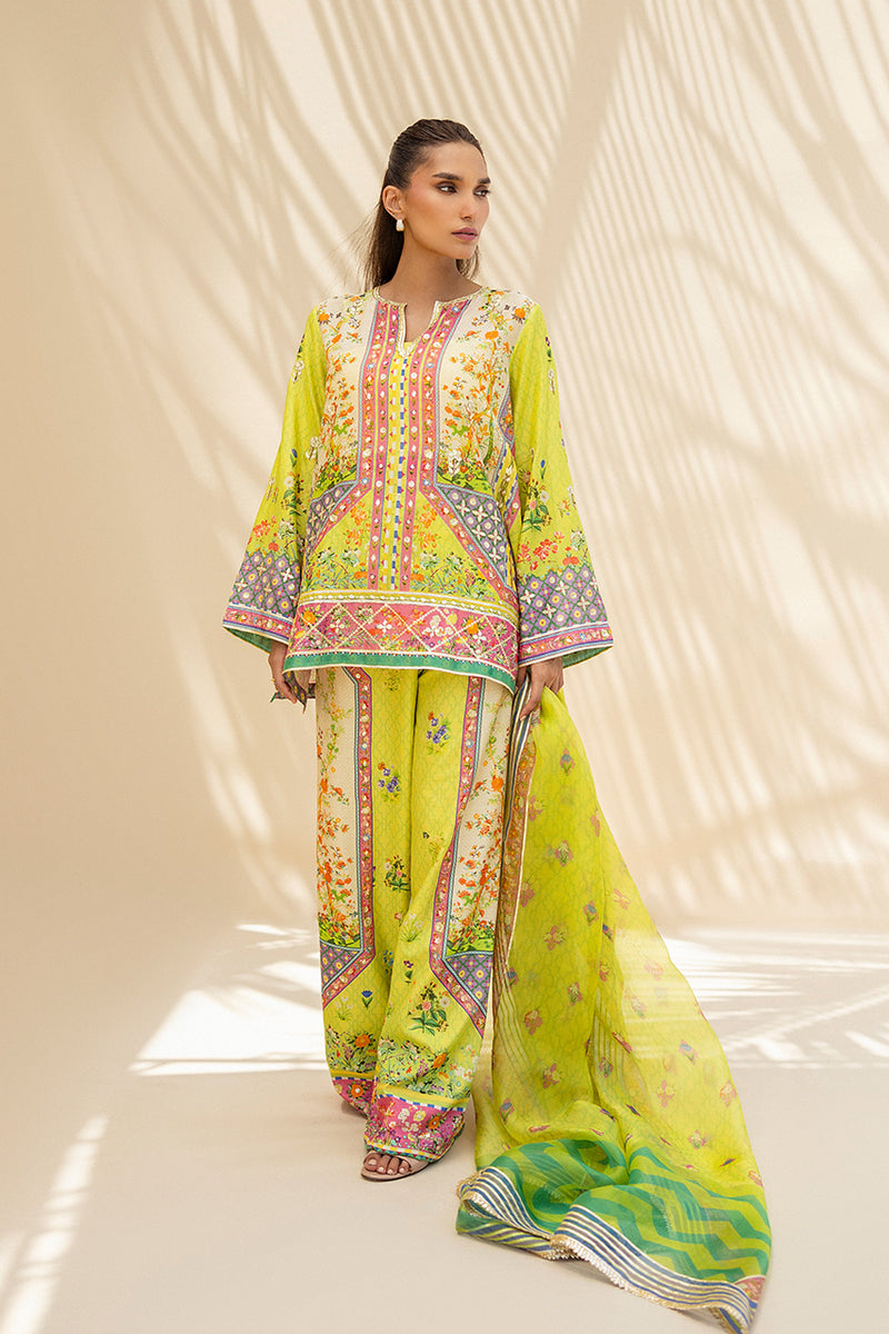 Sania Maskatiya | Mirra Luxury Pret 25 | Zella (B) - by Libasekhas UK - Registered Vendor of : Sania Maskatiya - 100% Original Designer Dress