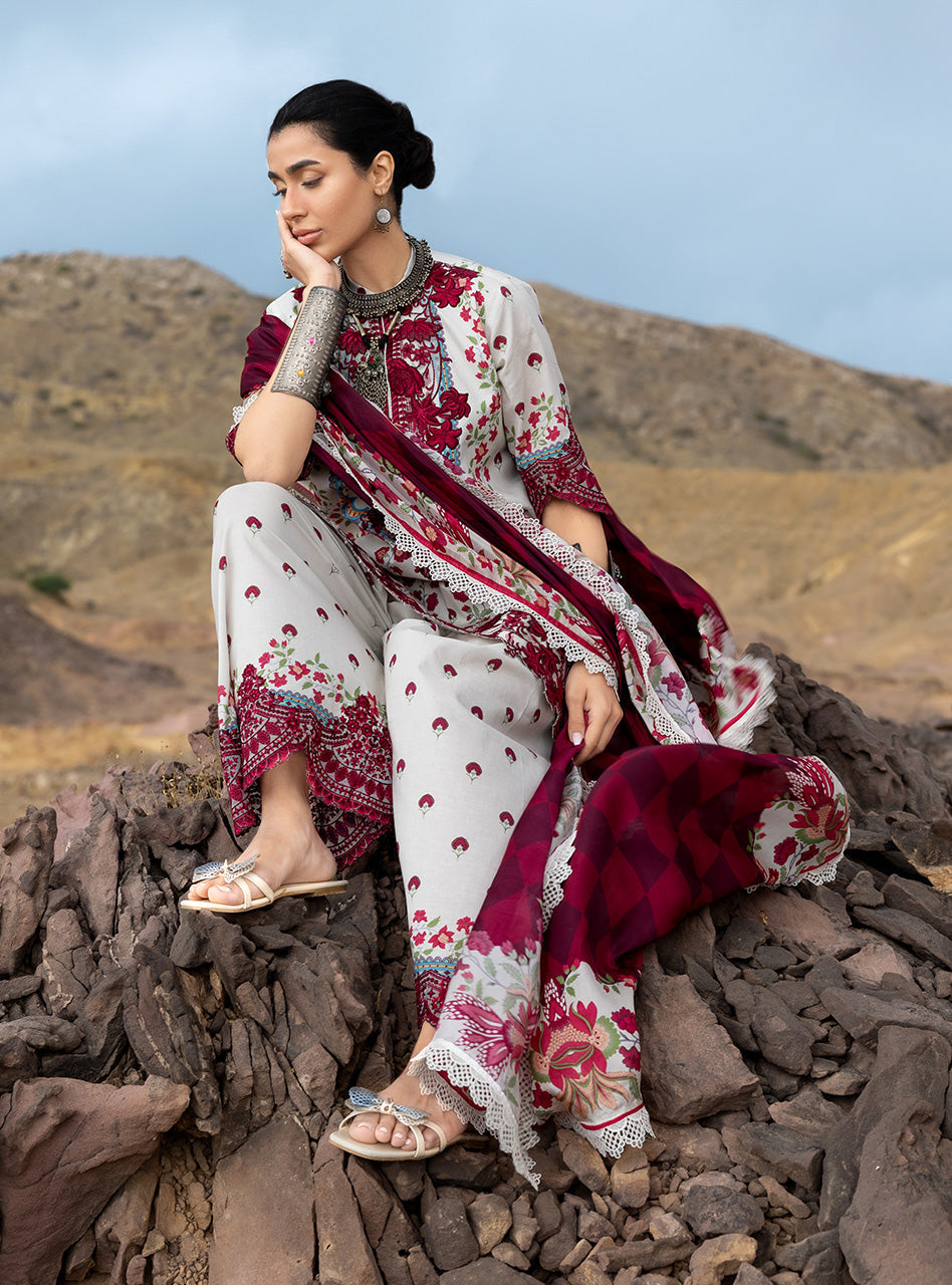 Zainab Chottani | Spring Summer Lawn 26 | Rivya 14 - by Libasekhas UK - Registered Vendor of : Zainab Chottani - 100% Original Designer Dress