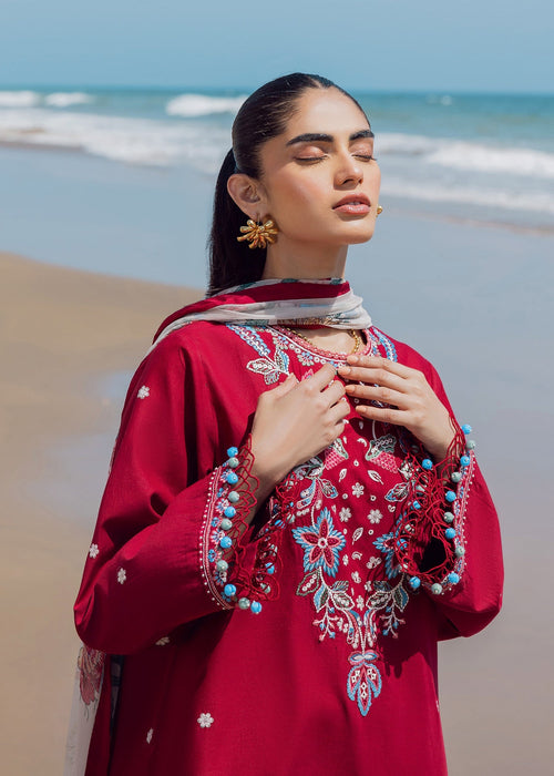 Sadaf Fawad Khan | Siraa Lawn 25 | Floral Paisley - by - Libasekhas UK - Registered Vendor of : Sadaf Fawad Khan - 100% Original Designer Dresss