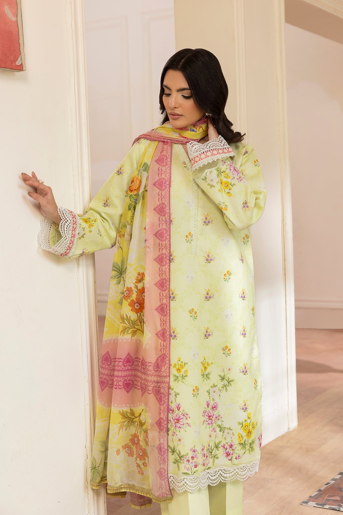 Rajbari | Nissa Exclusive Summer Prints | 10 - by Libasekhas UK - Registered Vendor of : Rajbari - 100% Original Designer Dress