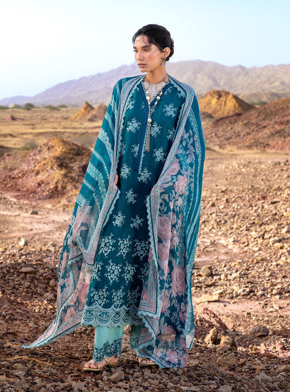 Zainab Chottani | Spring Summer Lawn 26 | Nissa - by Libasekhas UK - Registered Vendor of : Zainab Chottani - 100% Original Designer Dress