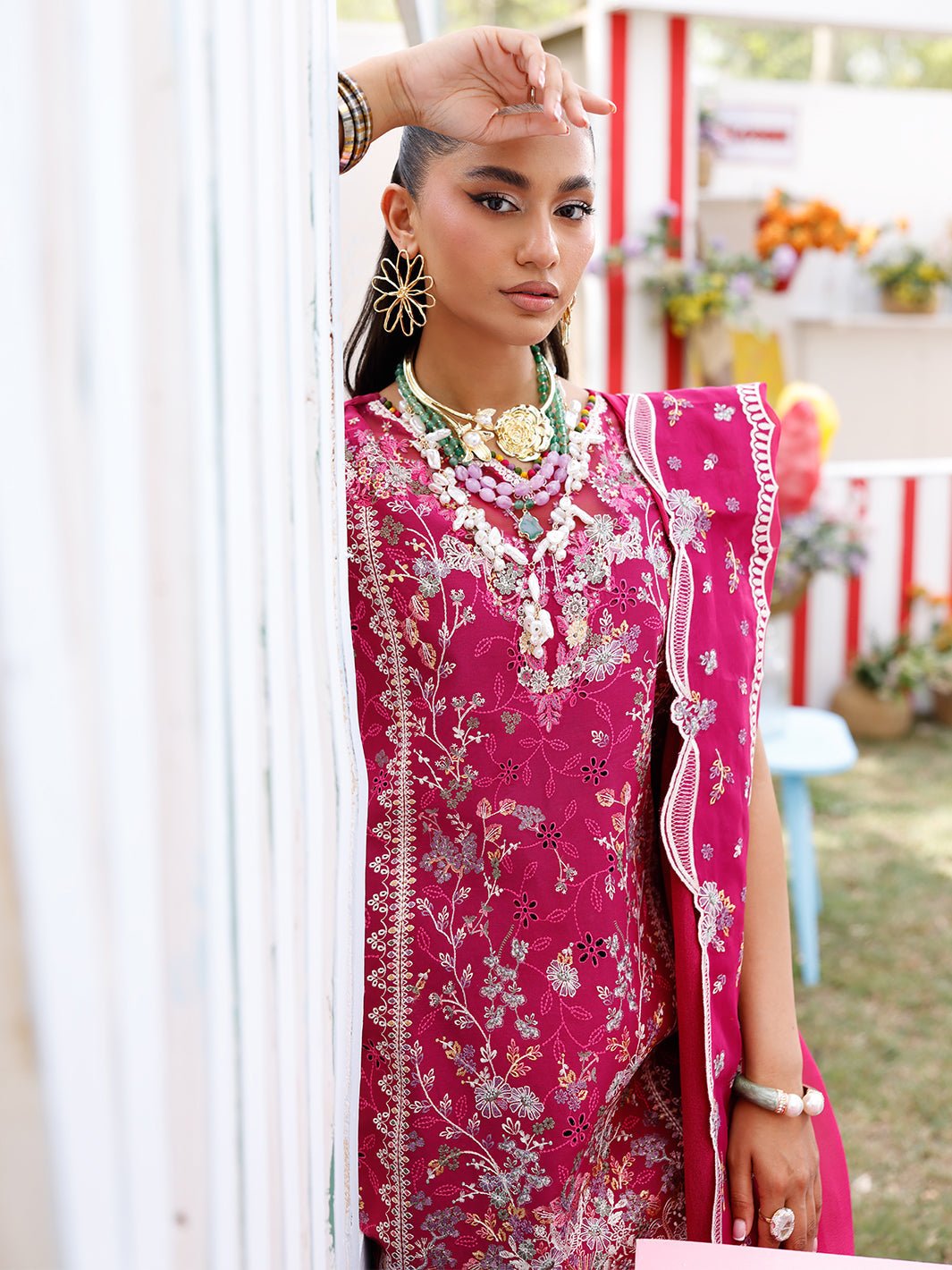 Bin Ilyas | Carnival Summer Edit 25 | 35 - B - by - Libasekhas UK - Registered Vendor of : Bin Ilyas - 100% Original Designer Dresss