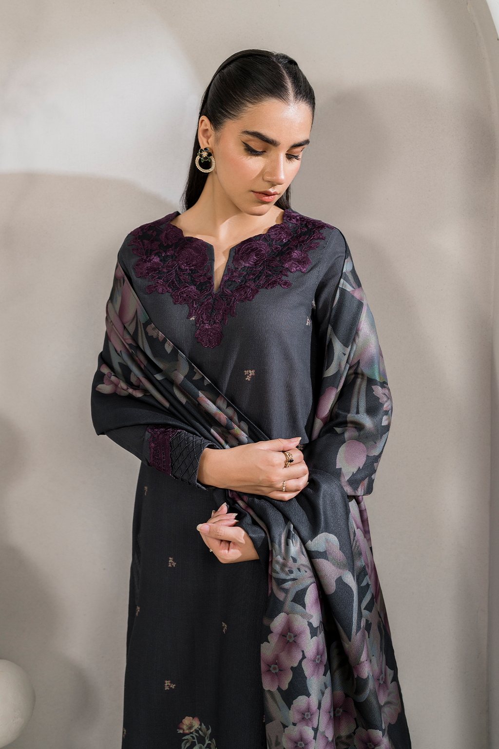 Iznik | Exclusive Winter | UE-357 - by - Libasekhas UK - Registered Vendor of : Iznik - 100% Original Designer Dresss