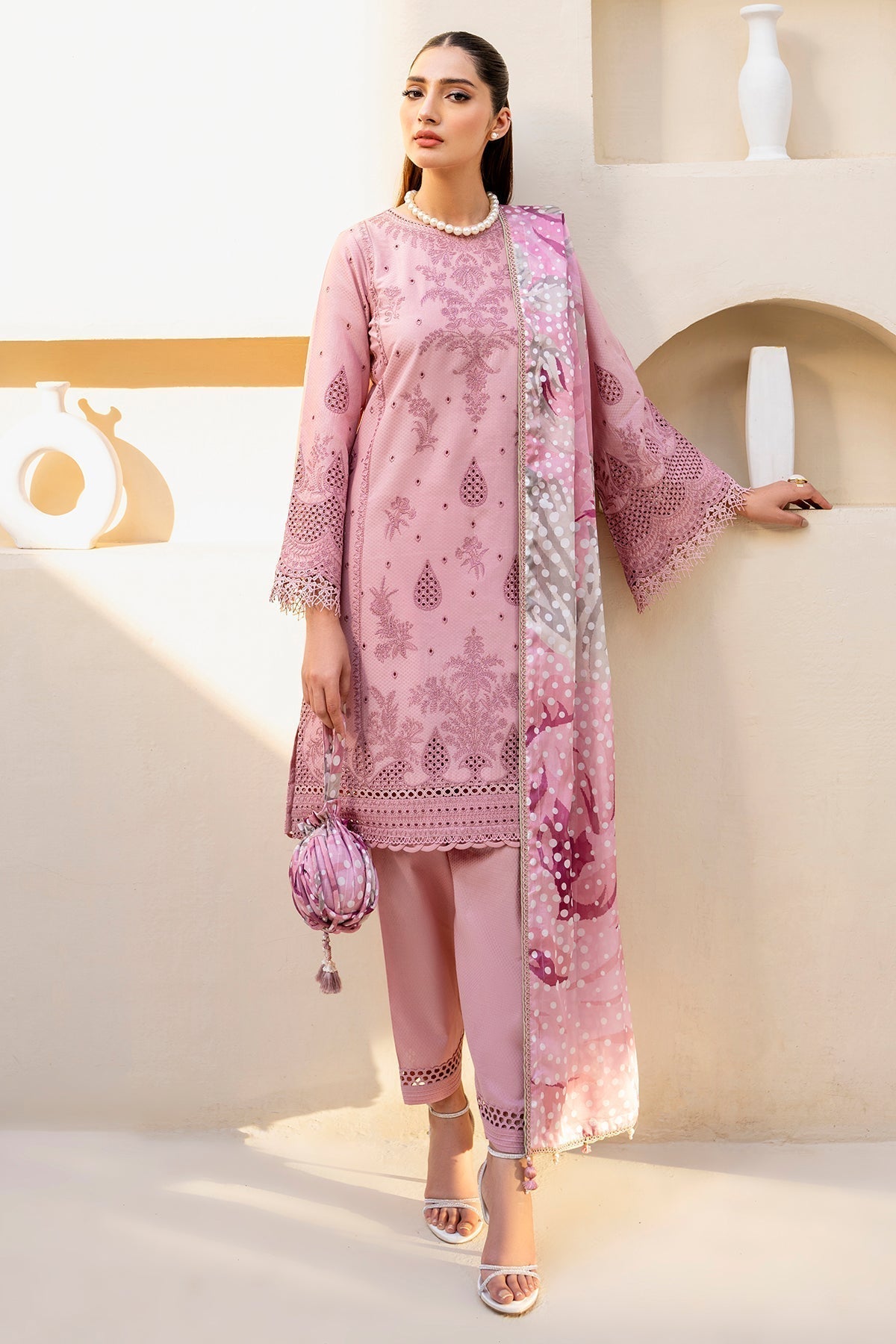 Jazmin | Irish Lawn SS 24 | D1 - by - Libasekhas UK - Registered Vendor of : Jazmin - 100% Original Designer Dresss