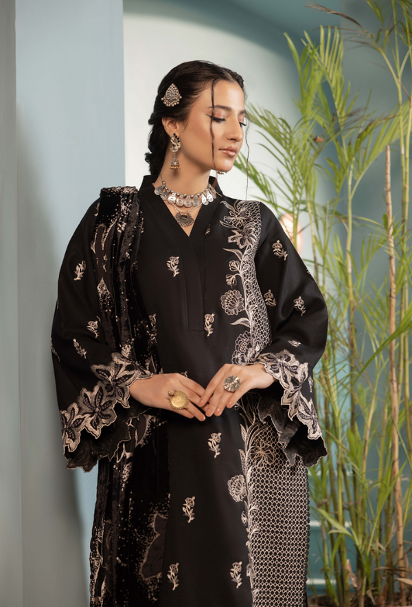 Humdum | Zouq 25 | D03 - by Libasekhas UK - Registered Vendor of : Humdum - 100% Original Designer Dress