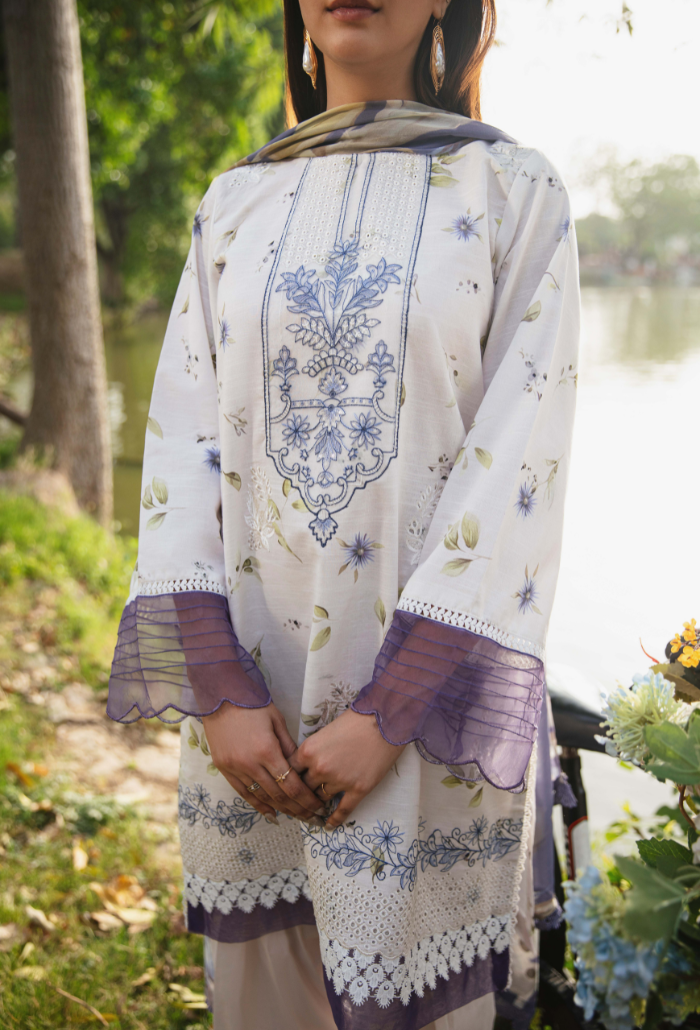 Hum Dum | Summer Breeze 25 | D03 - by - Libasekhas UK - Registered Vendor of : Hum Dum - 100% Original Designer Dresss