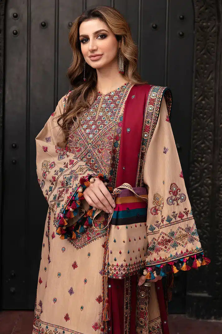 Jazmin | Dastaan Luxury Winter 23 | D3 - by - Libasekhas UK - Registered Vendor of : Jazmin - 100% Original Designer Dresss