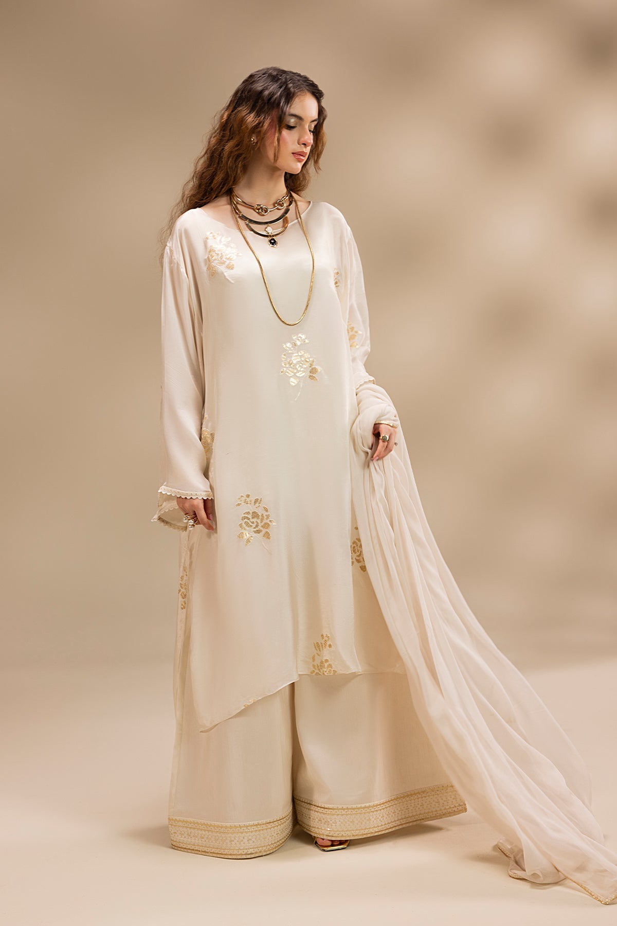 Erum Khan | Lillia Summer Edit | Moon Pearl - by - Libasekhas UK - Registered Vendor of : Erum Khan - 100% Original Designer Dresss