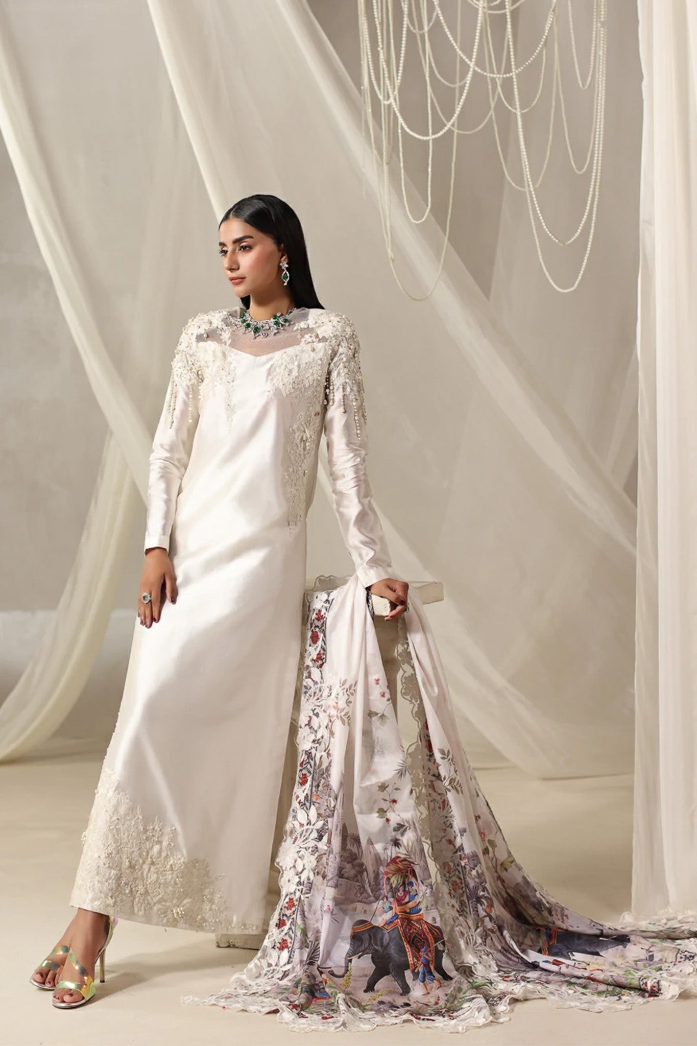 Musferah Saad | Into Twilight | Aria - by Libasekhas UK - Registered Vendor of : Musferah Saad - 100% Original Designer Dress
