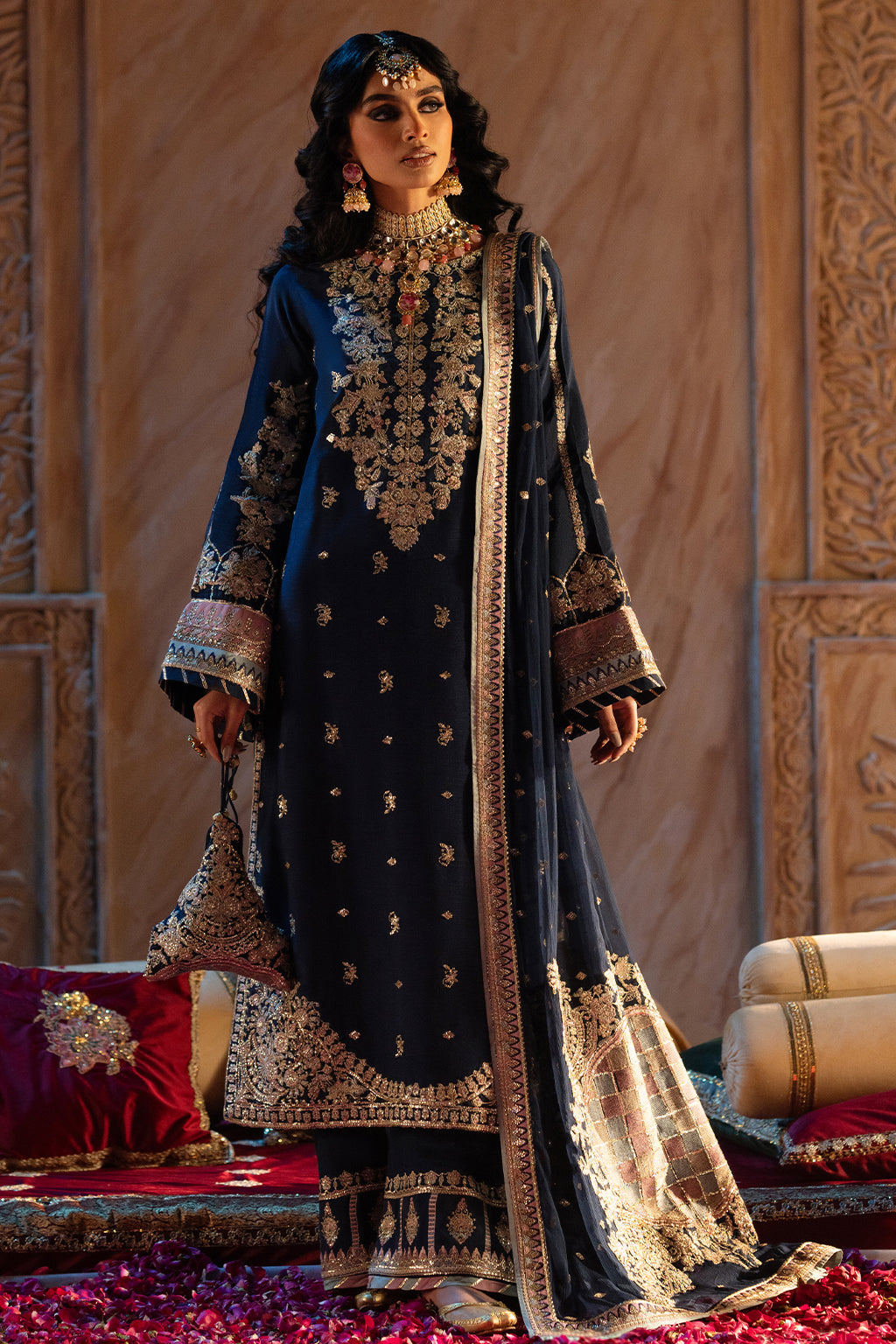 AJR Couture | The Silk Edition 25 | MEHRNAZ - by - Libasekhas UK - Registered Vendor of : AJR Couture - 100% Original Designer Dresss