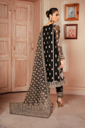Iznik | Chiffon Kari | ICK-03 Embroidered Chiffon - by - Libasekhas UK - Registered Vendor of : Iznik - 100% Original Designer Dresss