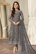 Zarif | Mehroz Formals | Storm Grey - by - Libasekhas UK - Registered Vendor of : Zarif - 100% Original Designer Dresss