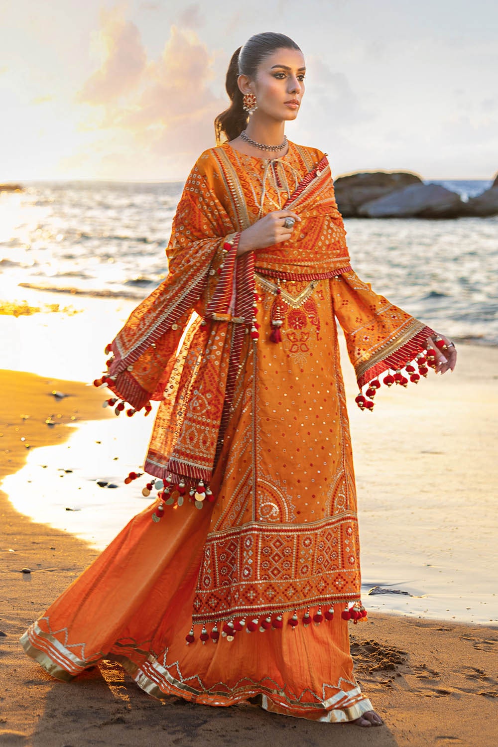 Gul Ahmed | Chunri Lawn 25 | BM-52020 - by - Libasekhas UK - Registered Vendor of : Gul Ahmed - 100% Original Designer Dresss