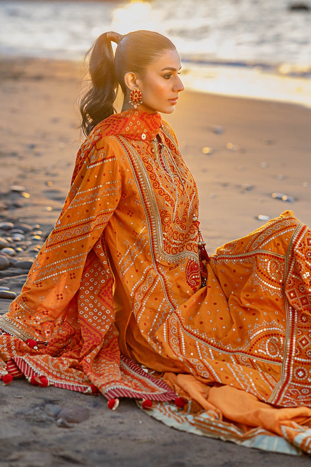 Gul Ahmed | Chunri Lawn 25 | BM-52020 - by - Libasekhas UK - Registered Vendor of : Gul Ahmed - 100% Original Designer Dresss