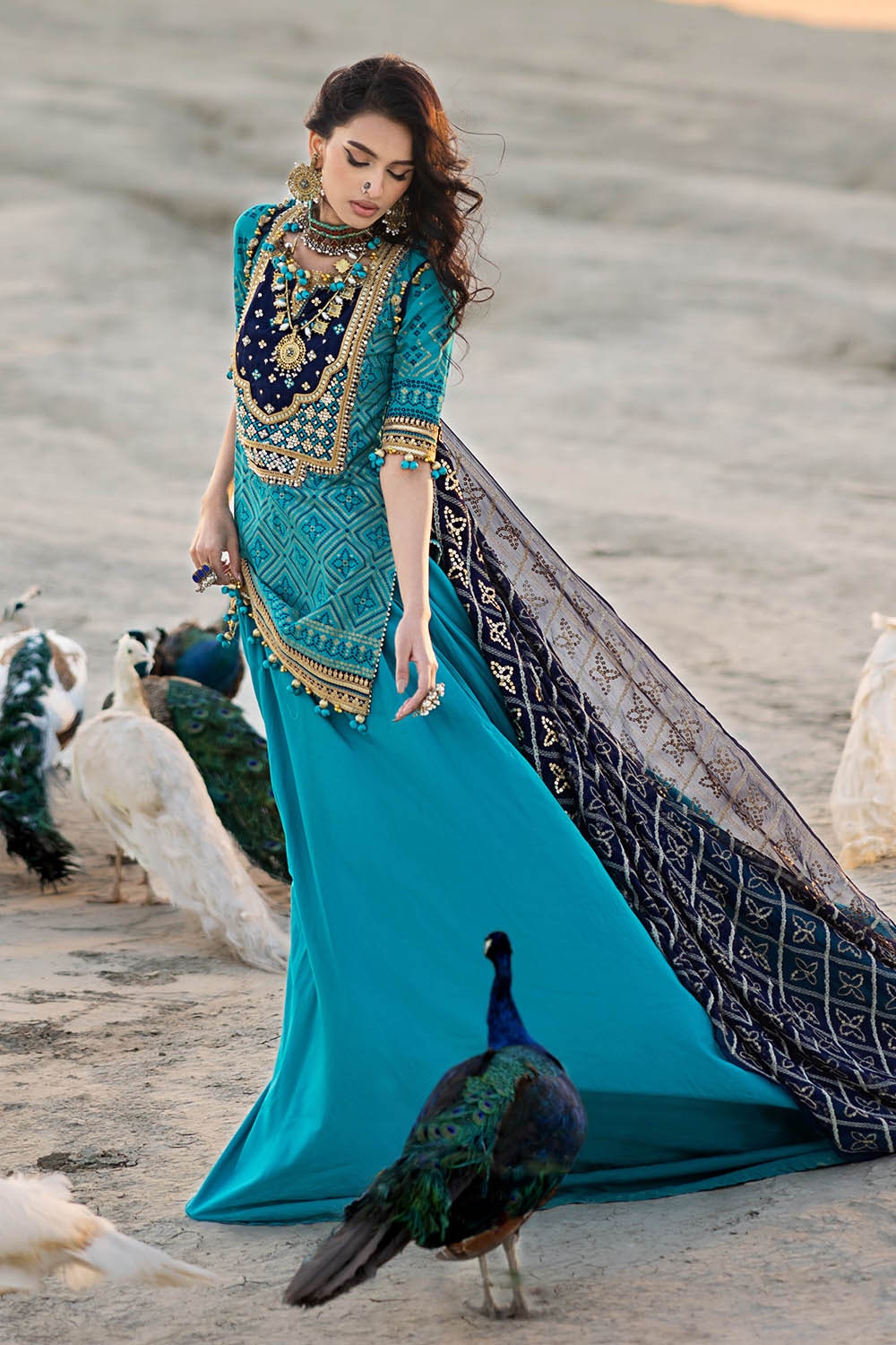 Gul Ahmed | Chunri Lawn 25 | BM-52021 - by - Libasekhas UK - Registered Vendor of : Gul Ahmed - 100% Original Designer Dresss