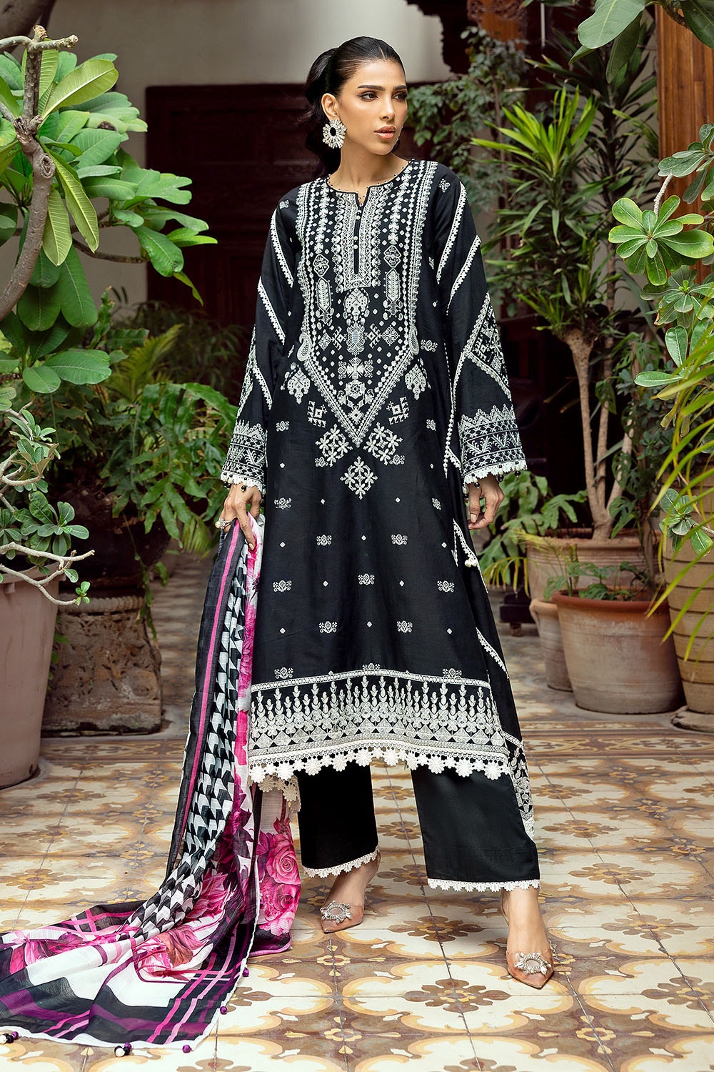Gul Ahmed | Festive Capsule 25 | SP-52043 - by - Libasekhas UK - Registered Vendor of : Gul Ahmed - 100% Original Designer Dresss