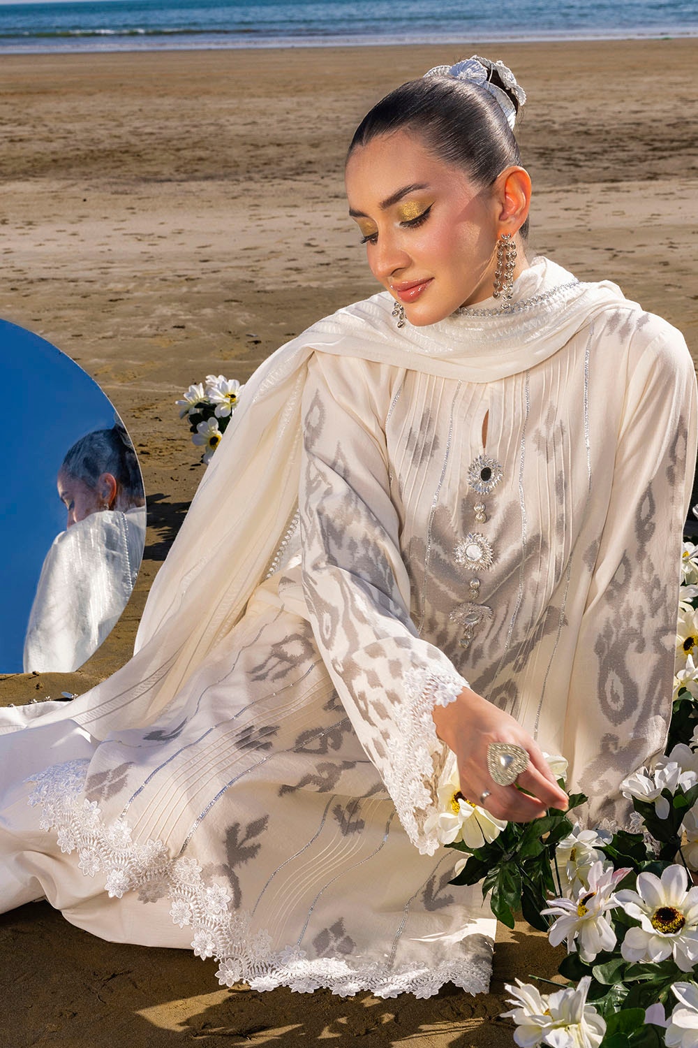 Gul Ahmed | Taara 25 | MJ-52003 - by - Libasekhas UK - Registered Vendor of : Gul Ahmed - 100% Original Designer Dresss