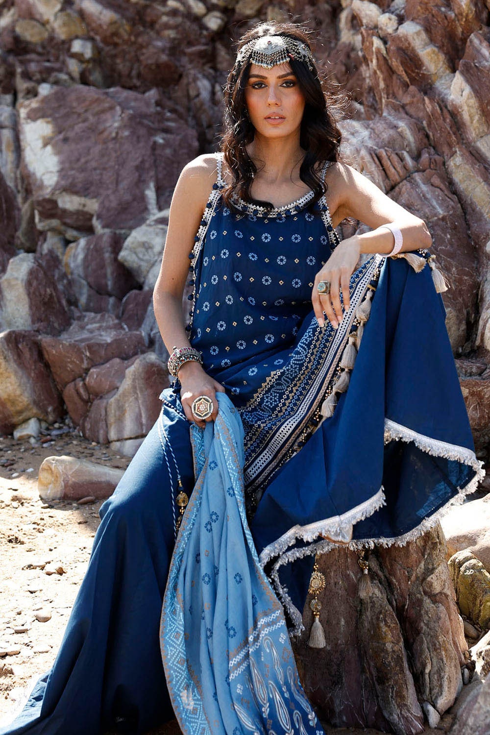 Gul Ahmed | Chunri Lawn 25 | CL-52444 - by - Libasekhas UK - Registered Vendor of : Gul Ahmed - 100% Original Designer Dresss