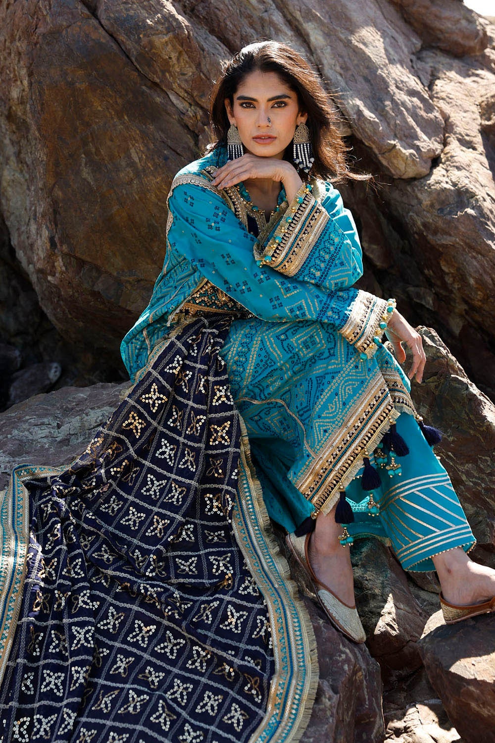 Gul Ahmed | Chunri Lawn 25 | BM-52021 - by - Libasekhas UK - Registered Vendor of : Gul Ahmed - 100% Original Designer Dresss
