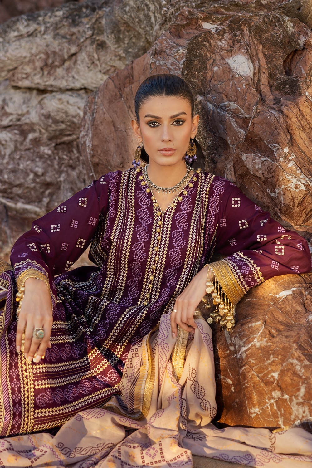 Gul Ahmed | Chunri Lawn 25 | CL-52413 - by - Libasekhas UK - Registered Vendor of : Gul Ahmed - 100% Original Designer Dresss
