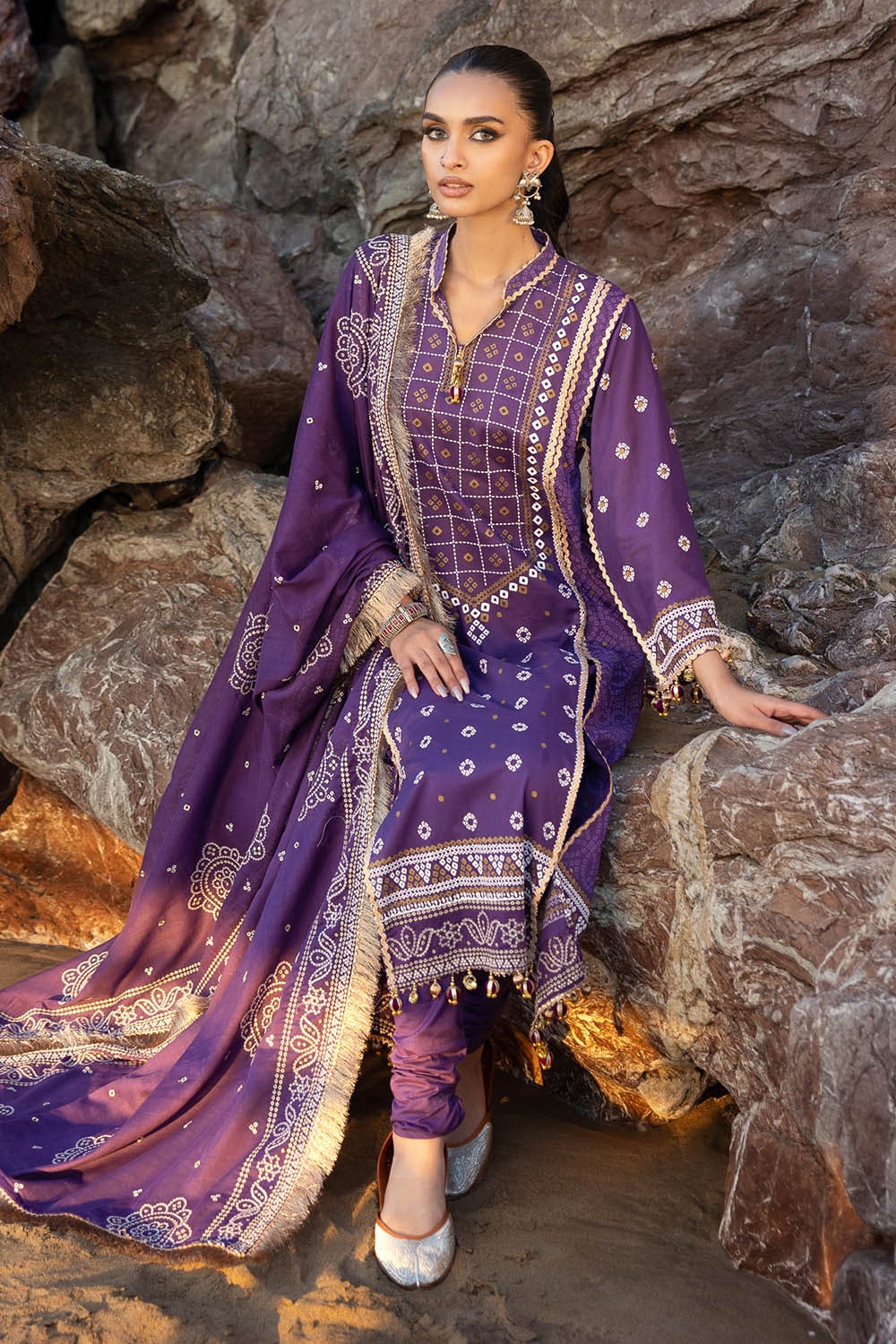 Gul Ahmed | Chunri Lawn 25 | CL-52169 - by - Libasekhas UK - Registered Vendor of : Gul Ahmed - 100% Original Designer Dresss