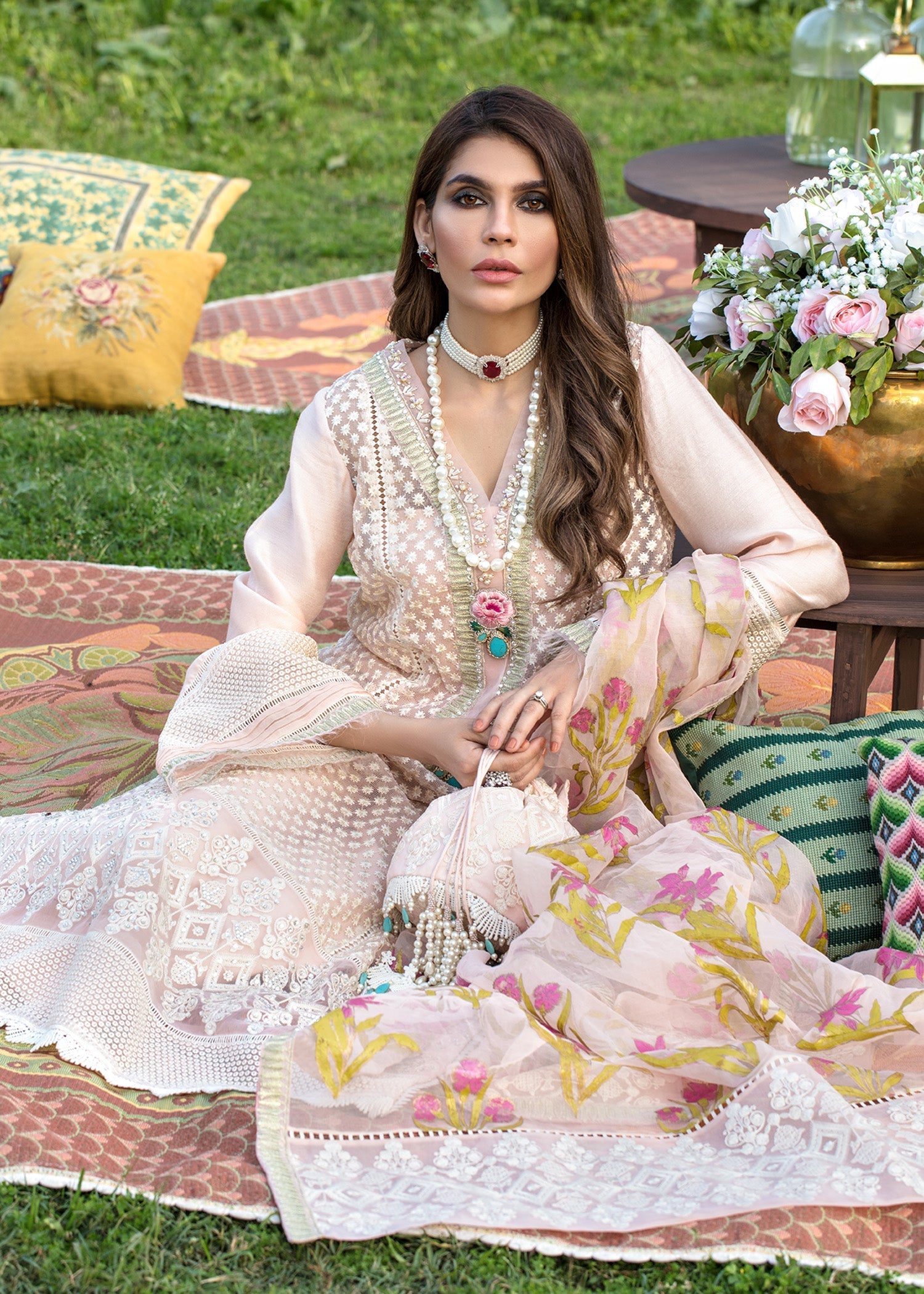 Saira Shakira | Luxury Pret | Head In Clouds - by Libasekhas UK - Registered Vendor of : Saira Shakira - 100% Original Designer Dress