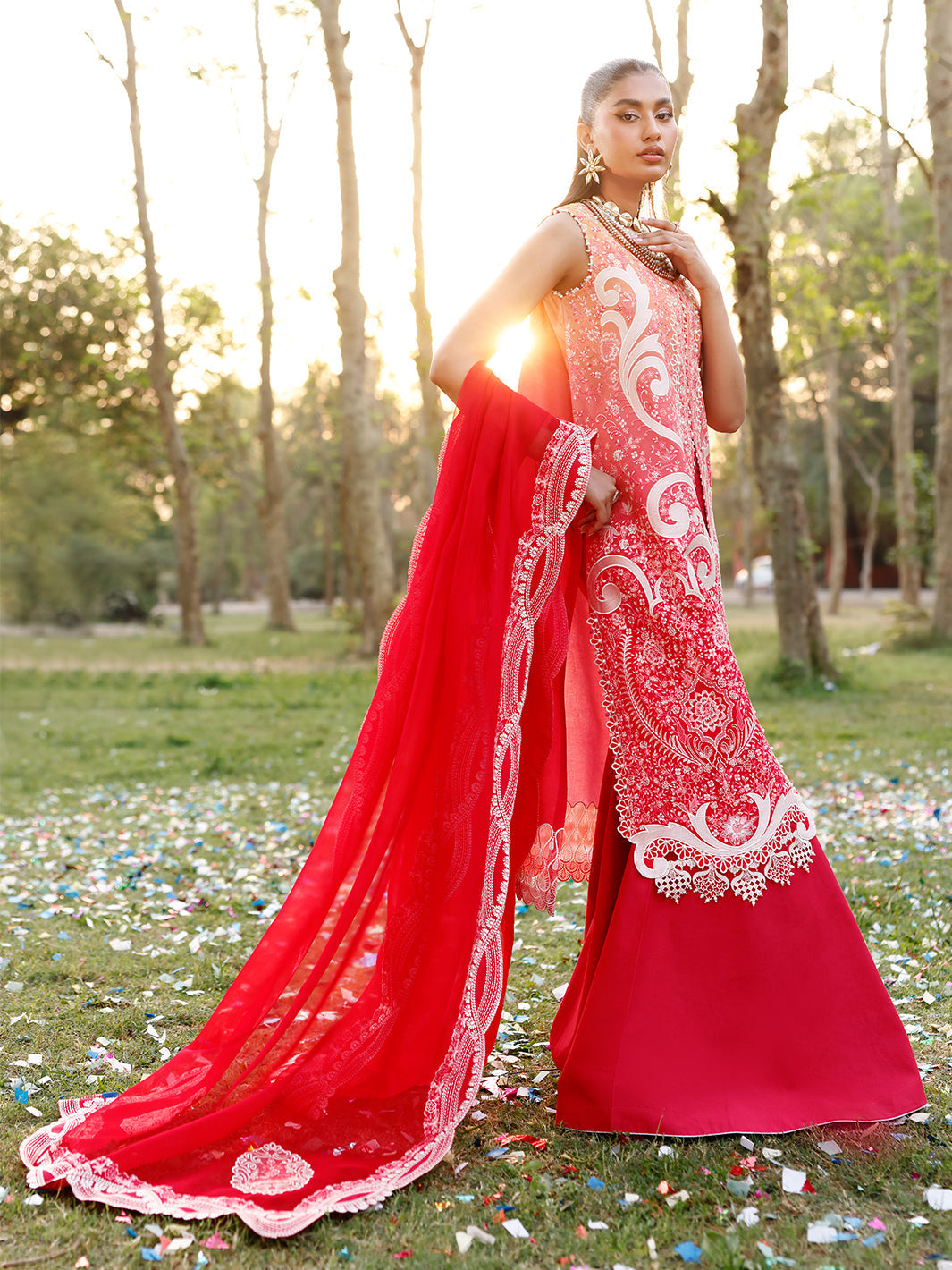 Bin Ilyas | Carnival Summer Edit 25 | 36 - B - by - Libasekhas UK - Registered Vendor of : Bin Ilyas - 100% Original Designer Dresss